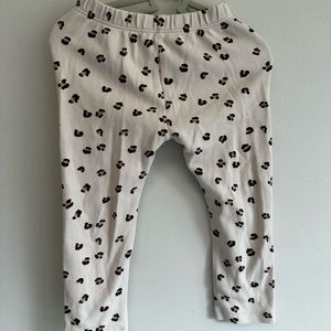 Zara leopard toddler girls leggings.
